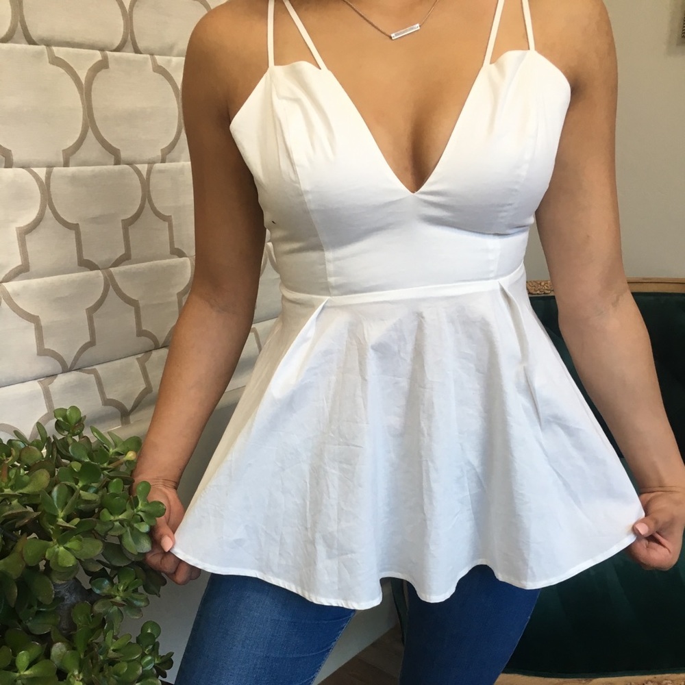 KENDALL + KYLIE flare top